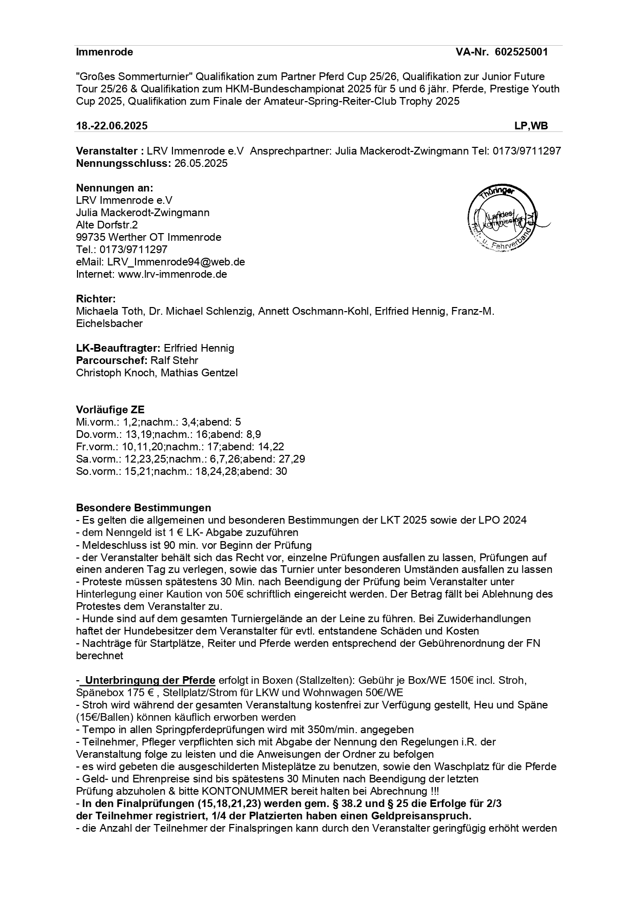 LRV Timmenrode e.V., pdf